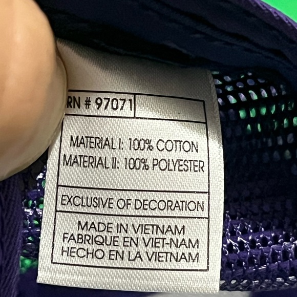 NEW University Of Northern Iowa UNI Panthers  Adjustable Mesh Cap Hat - Picture 9 of 10